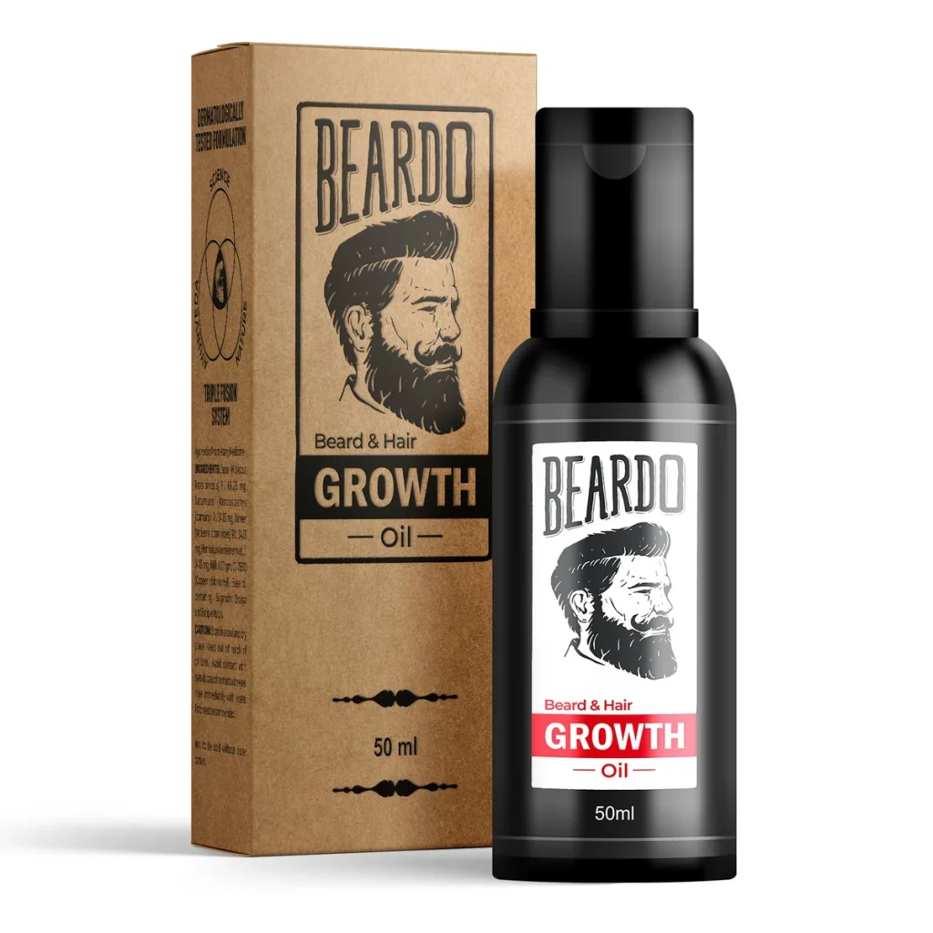 Beardo Beard & Hair Growth Oil, 50 ml, official product photograph