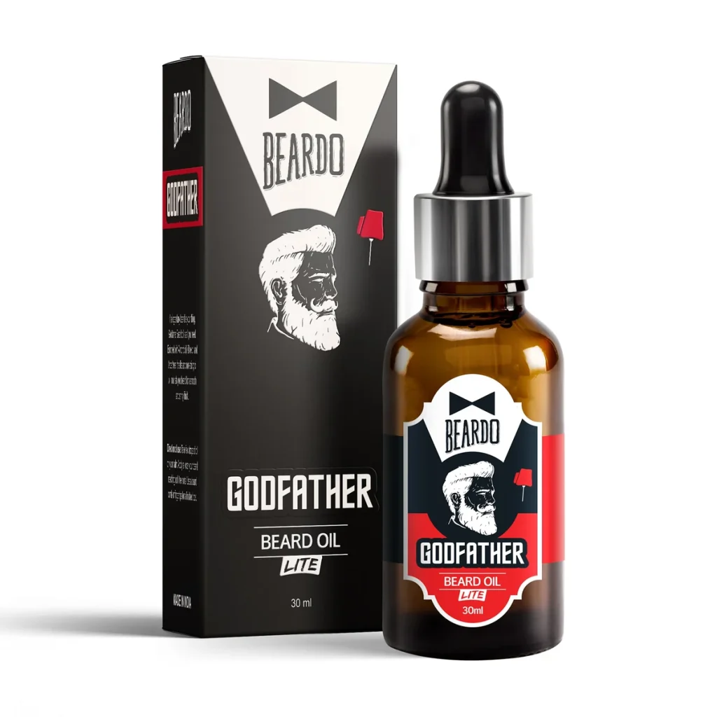 Beardo Godfather Beard Oil, 30ml, official product photograph