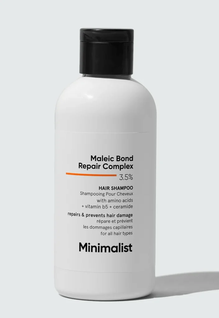 Minimalist Maleic Bond Repair Complex 3.5% Shampoo, 250 ml, official product photograph