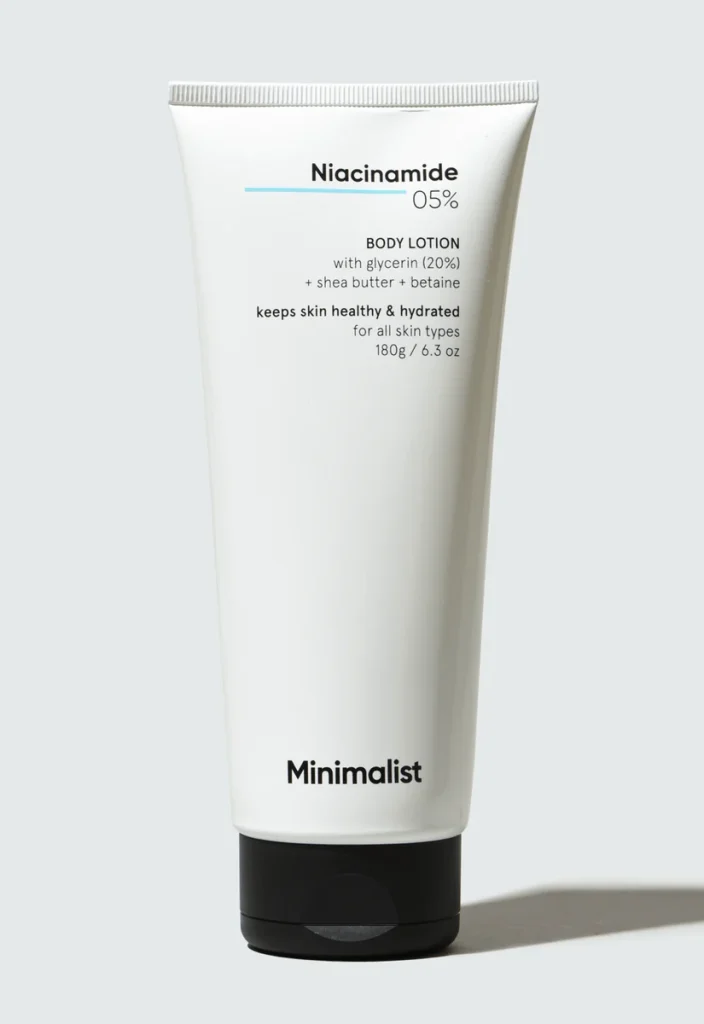 Minimalist Niacinamide 5% Body Lotion, 180 g, official product photograph