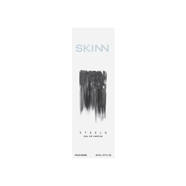 SKINN Steele Eau de Parfum, 20 ml, official product photograph